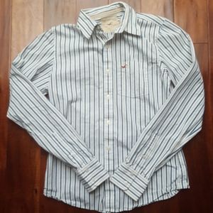 Men's Hollister Long Sleeve Dress Shirt